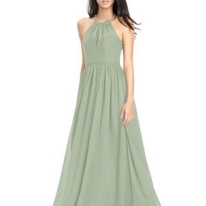 Azazie Kailyn Dress Dusty Sage